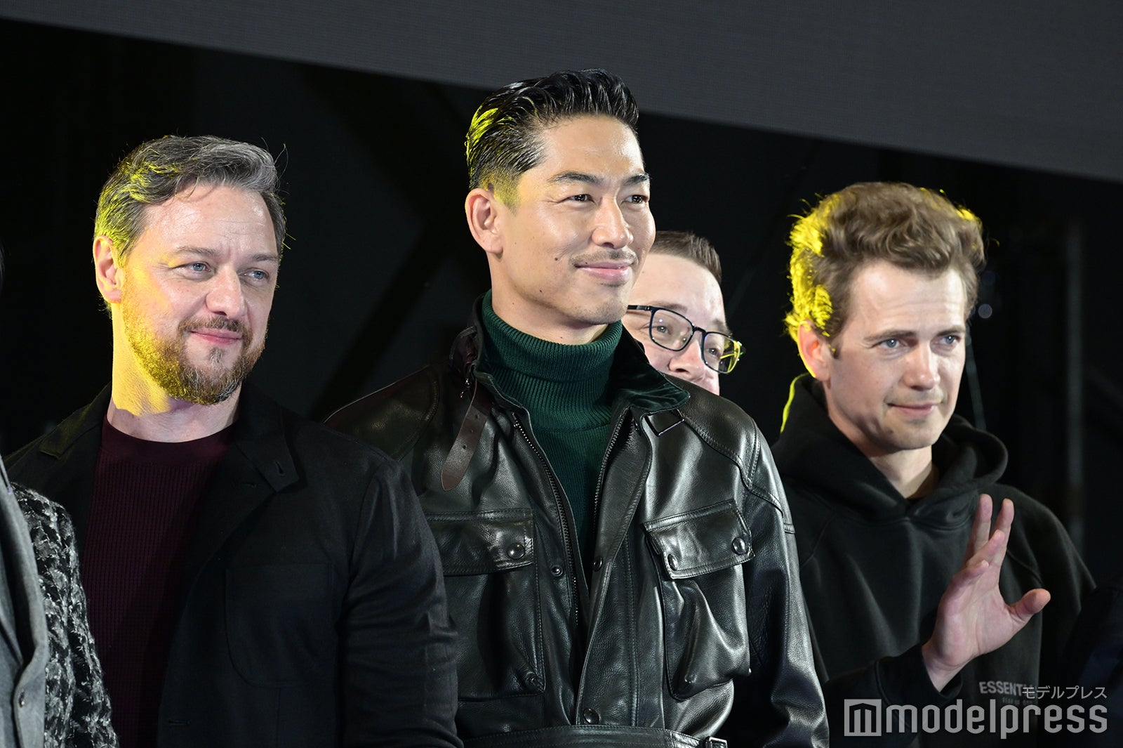 ジェームズ・マカヴォイ、AKIRA、C.B.セブルスキー（マーベルコミック編集長）、ヘイデン・クリステンセン （C）モデルプレス