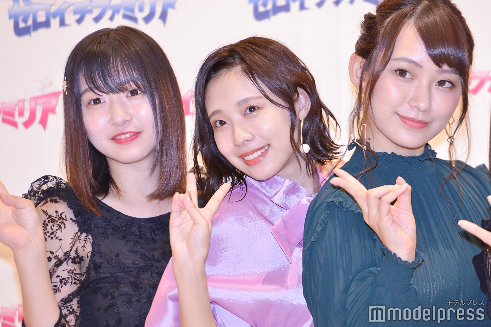 我妻ゆりか、水湊みお、御寺ゆき （C）モデルプレス