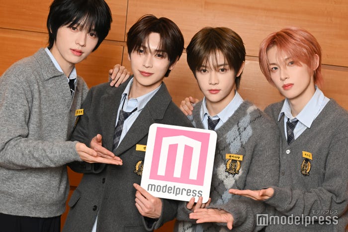 PENG JIN YU(ポン・ジンユー)、SEN(セン)、SUN JIA YANG(スン・ジアヤン)、MASATO(マサト)(C)モデルプレス