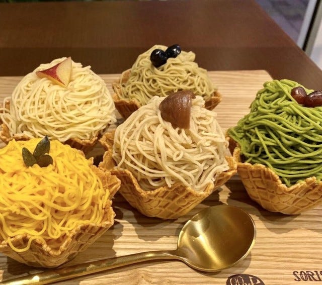 地元ライターがイチオシ◎新感覚の「絞りたてモンブラン×カフェオレ」が絶品【奈良】