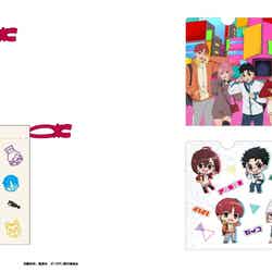 巾着 税込1,540円、クリアファイル2枚セット税込880円(C)龍幸伸/集英社・ダンダダン製作委員会