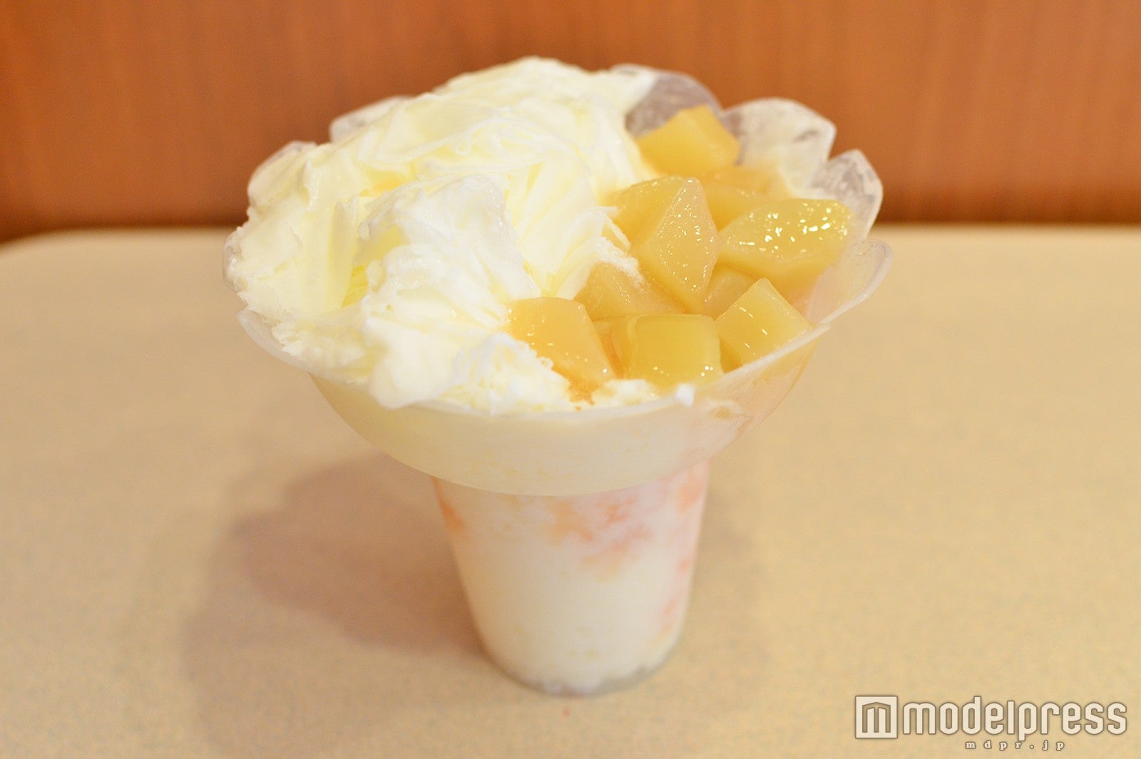 コットンスノーキャンディ 白桃（C）モデルプレス