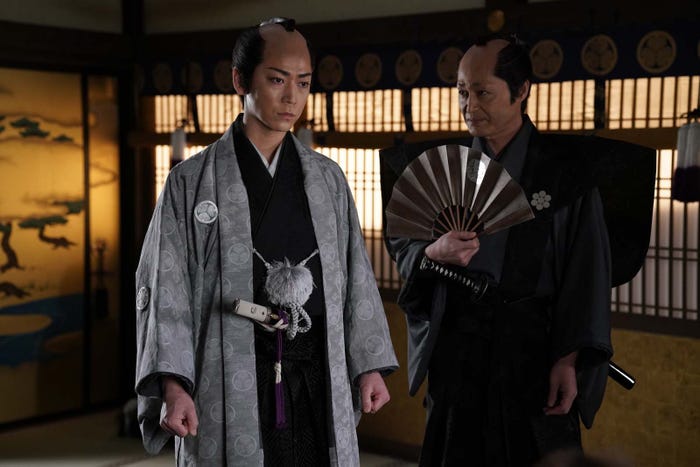 亀梨和也、安田顕「大奥」第6話より(C)フジテレビ