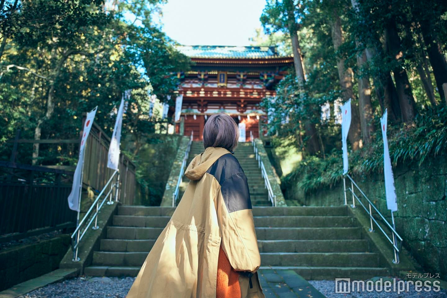 境内は神秘的な雰囲気です（C）モデルプレス