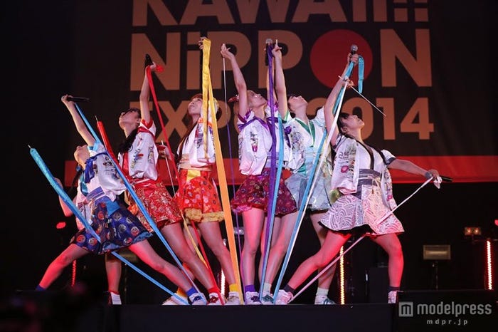 抜群のコンビネーションで「EXPO STAGE」のラストを飾ったでんぱ組.inc