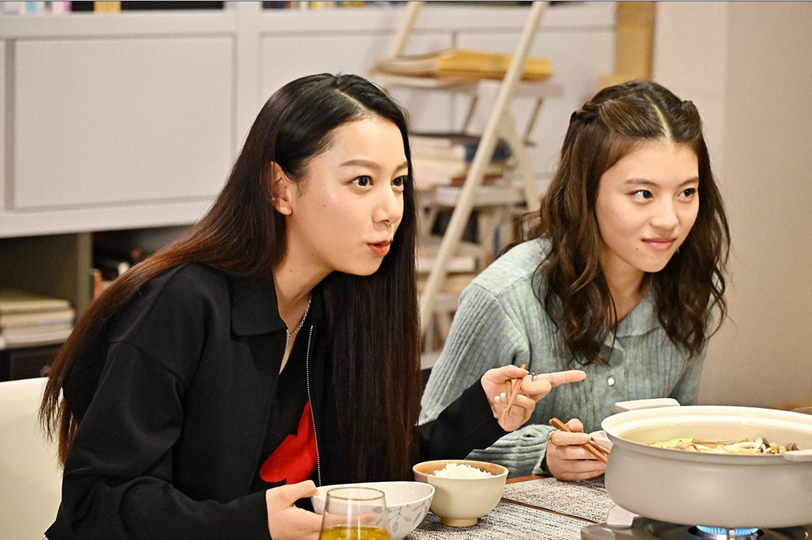 長澤樹、出口夏希「１８／４０～ふたりなら夢も恋も～」第8話より（C）TBS