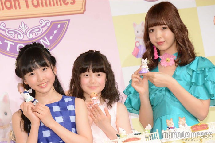 本田望結、本田紗来、藤田ニコル(C)モデルプレス