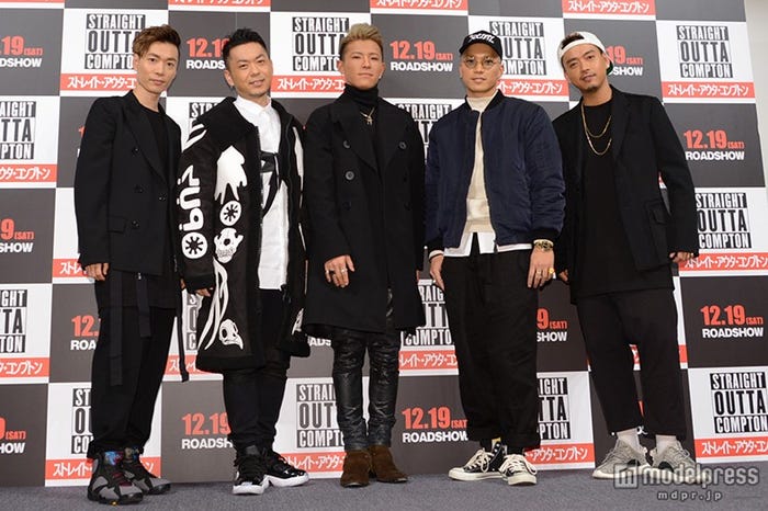 DOBERMAN INFINITY(左から)P-CHO、GS、KAZUKI、SWAY、KUBO-C