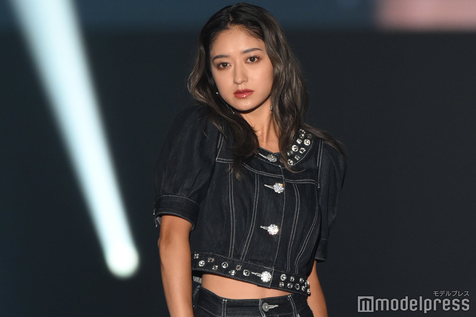 みちょぱ、ゆるふわヘアで甘めスタイリング ギャップにキュン【TGC熊本2024】