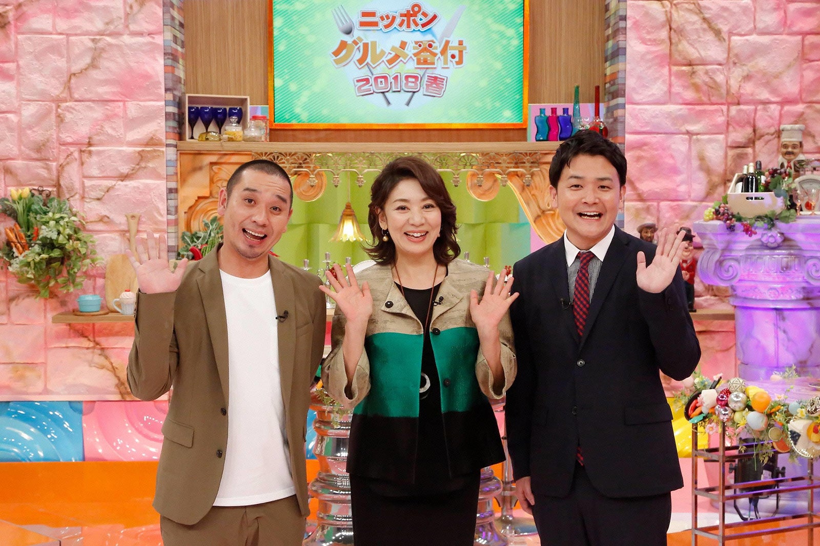 MCは片平なぎさと千鳥（C）フジテレビ