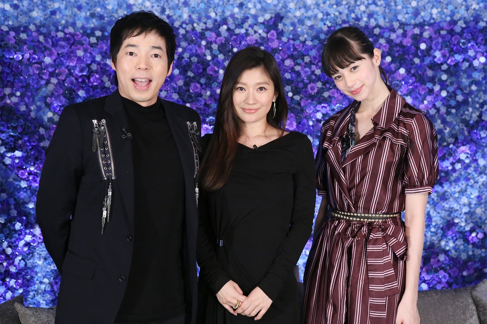 （左から）今田耕司、篠原涼子、中条あやみ（C）NTV