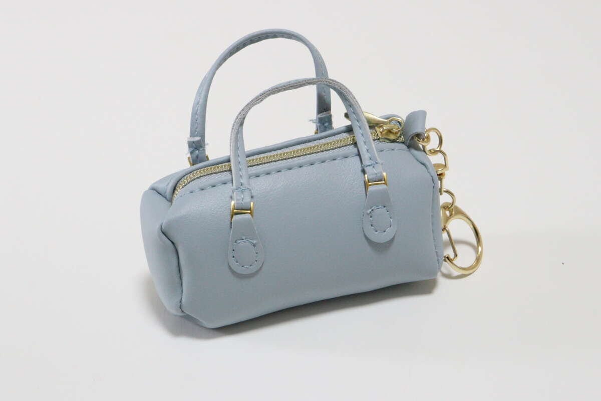 チャーム付エコバッグ、ボストン風、BL（リカちゃん）