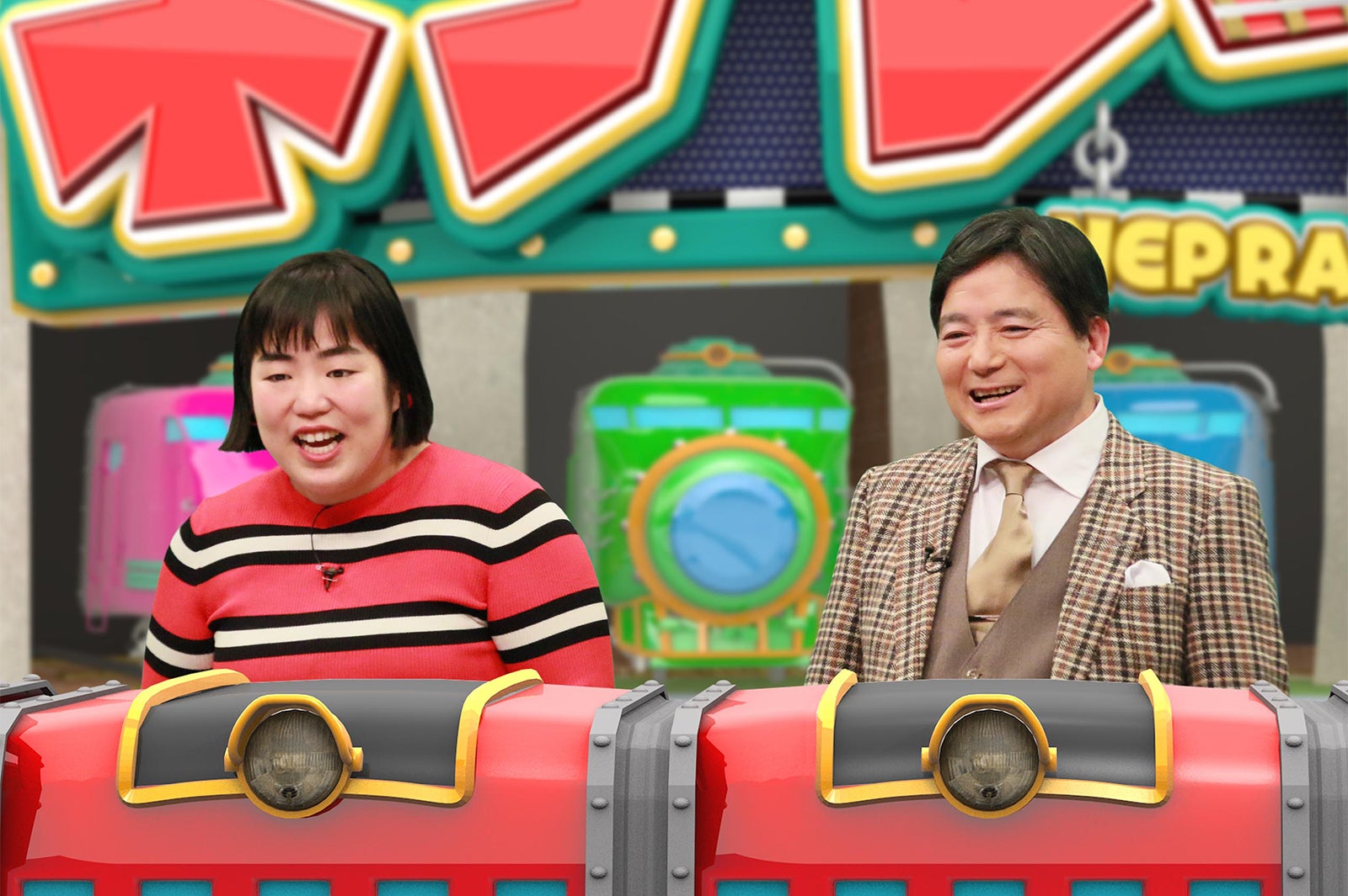 ゆりやんレトリィバァ、牧原俊幸（C）フジテレビ