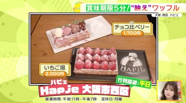 行列ができる名店!インパクト抜群のワッフル&かつサンド