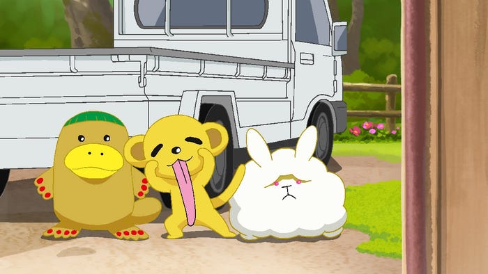 「ゴーちゃん。~モコとちんじゅうの森の仲間たち~」(画像提供:テレビ朝日)