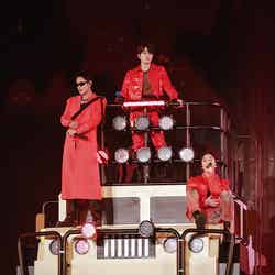 MINGYU、WONWOO、VERNON／HIPHOP TEAM「SEVENTEEN TOUR 'FOLLOW' TO JAPAN」ベルーナドーム公演（P）＆（C）PLEDIS Entertainment