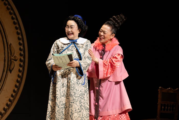 白石加代子、柴田理恵(提供写真)