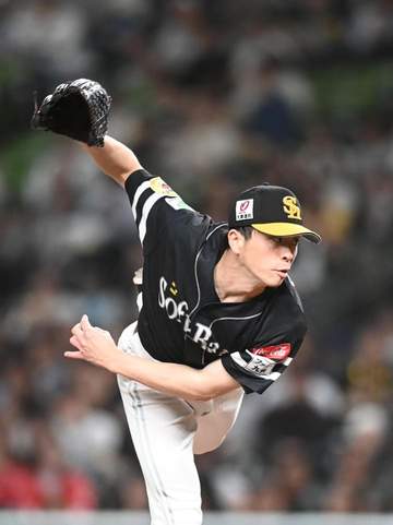 ソフトバンク 今季初3連敗 打線は初回、栗原のソロによる1点のみ 大関は7回3失点