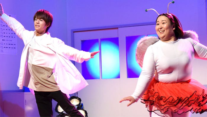 (左から)奥野壮、かなで(C)フジテレビ