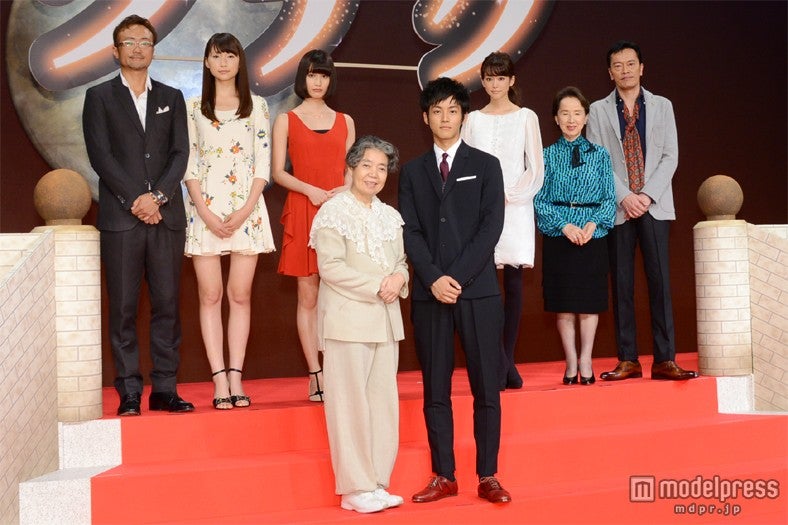 桐谷美玲ら注目女優がドレスアップで集結！松坂桃李主演「ツナグ」完成披露会見