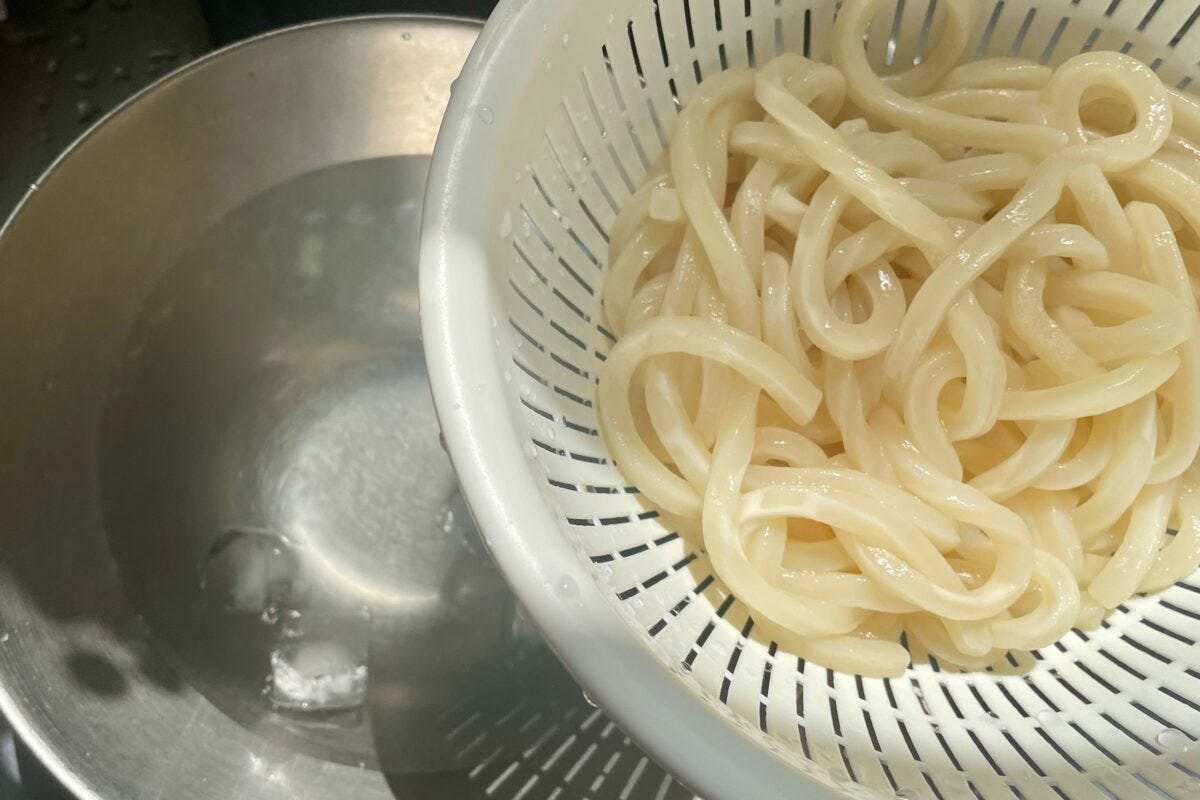 冷やし油うどん