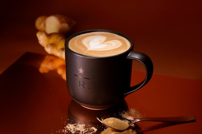 ジンジャー ラテ¥750（税抜）／画像提供：スターバックス コーヒー ジャパン