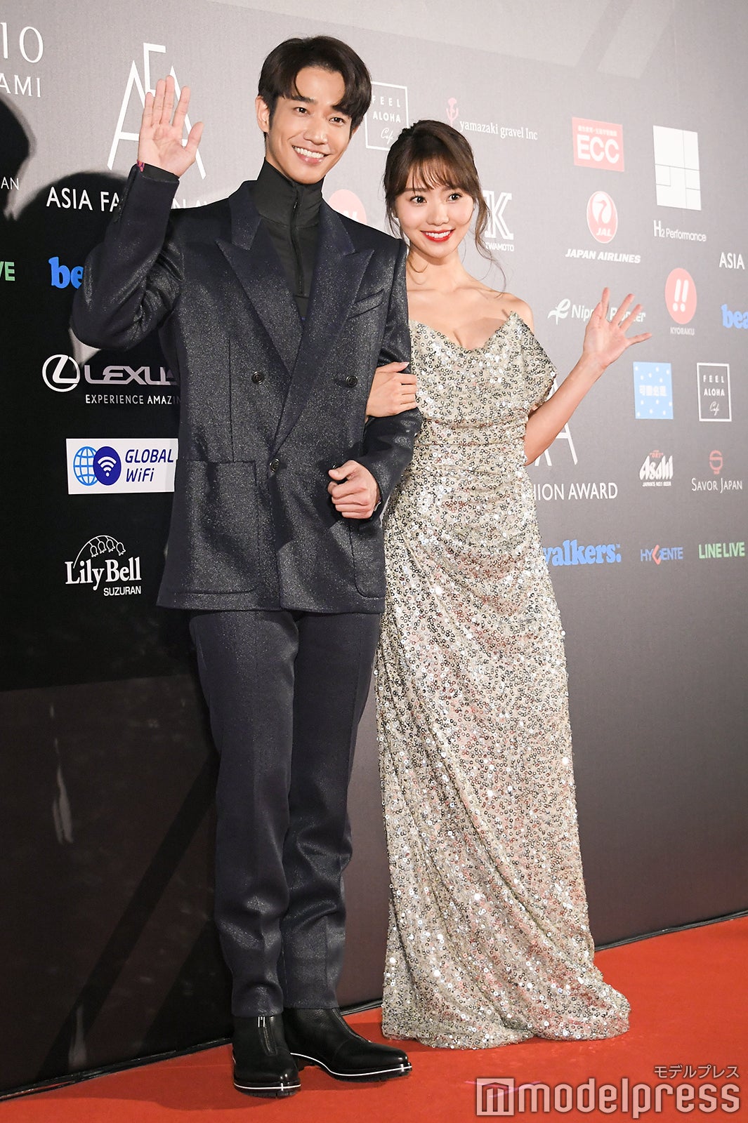 劉以豪、池端レイナ（C）モデルプレス