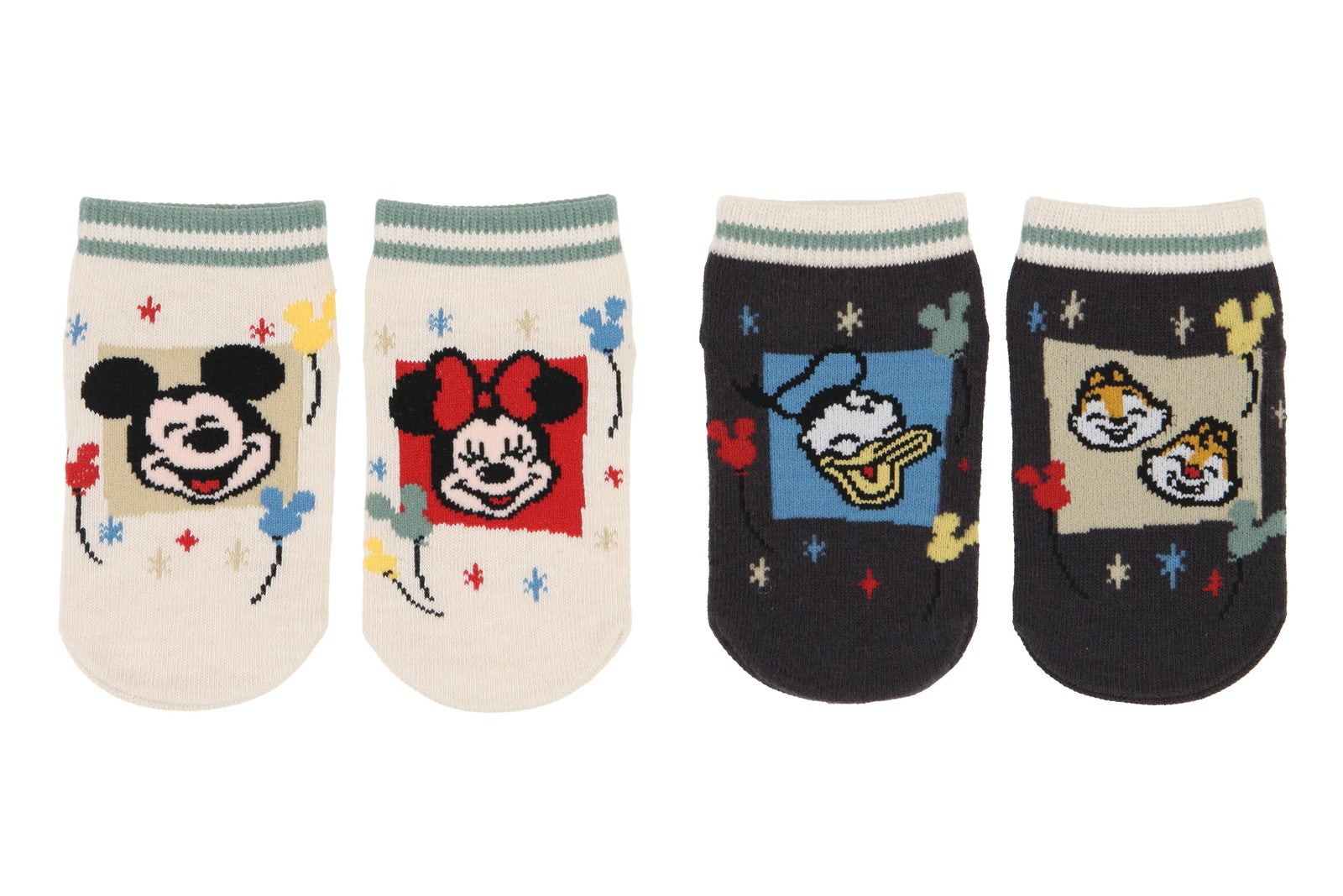 ベビーソックス¥1,700（C）Disney