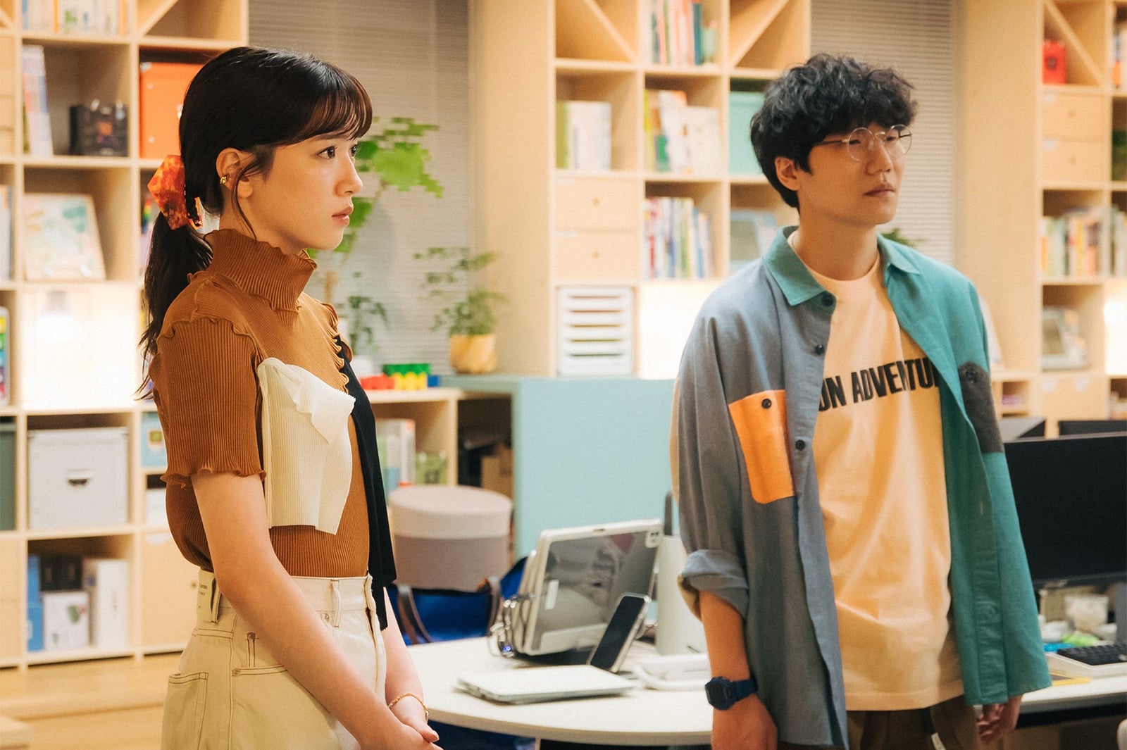 永野芽郁、前原滉／「ユニコーンに乗って」第9話より（C）TBS