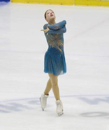 16歳・石崎波奈 ジュニア女子優勝 トリプルアクセル2本成功「グランプリファイナルに行きたい」