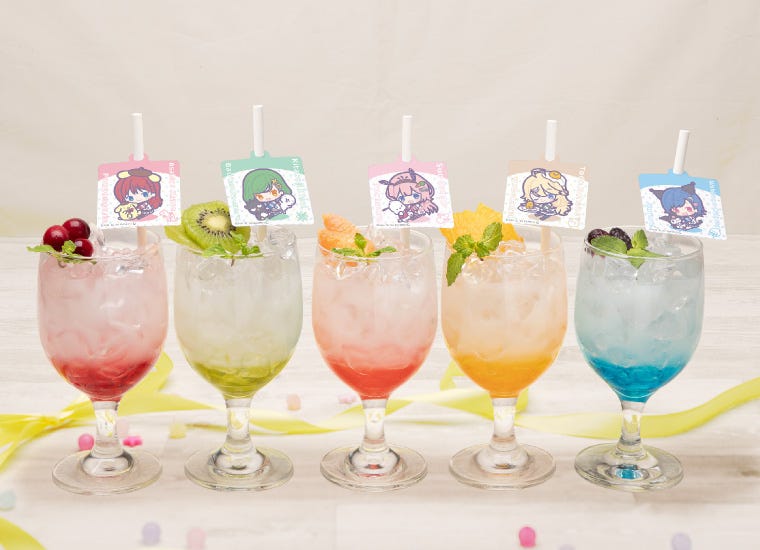 「にじさんじ×サンリオキャラクターズ」コラボカフェ、東京・横浜・大阪に限定オープン “ユニット別”個性溢れるメニュー