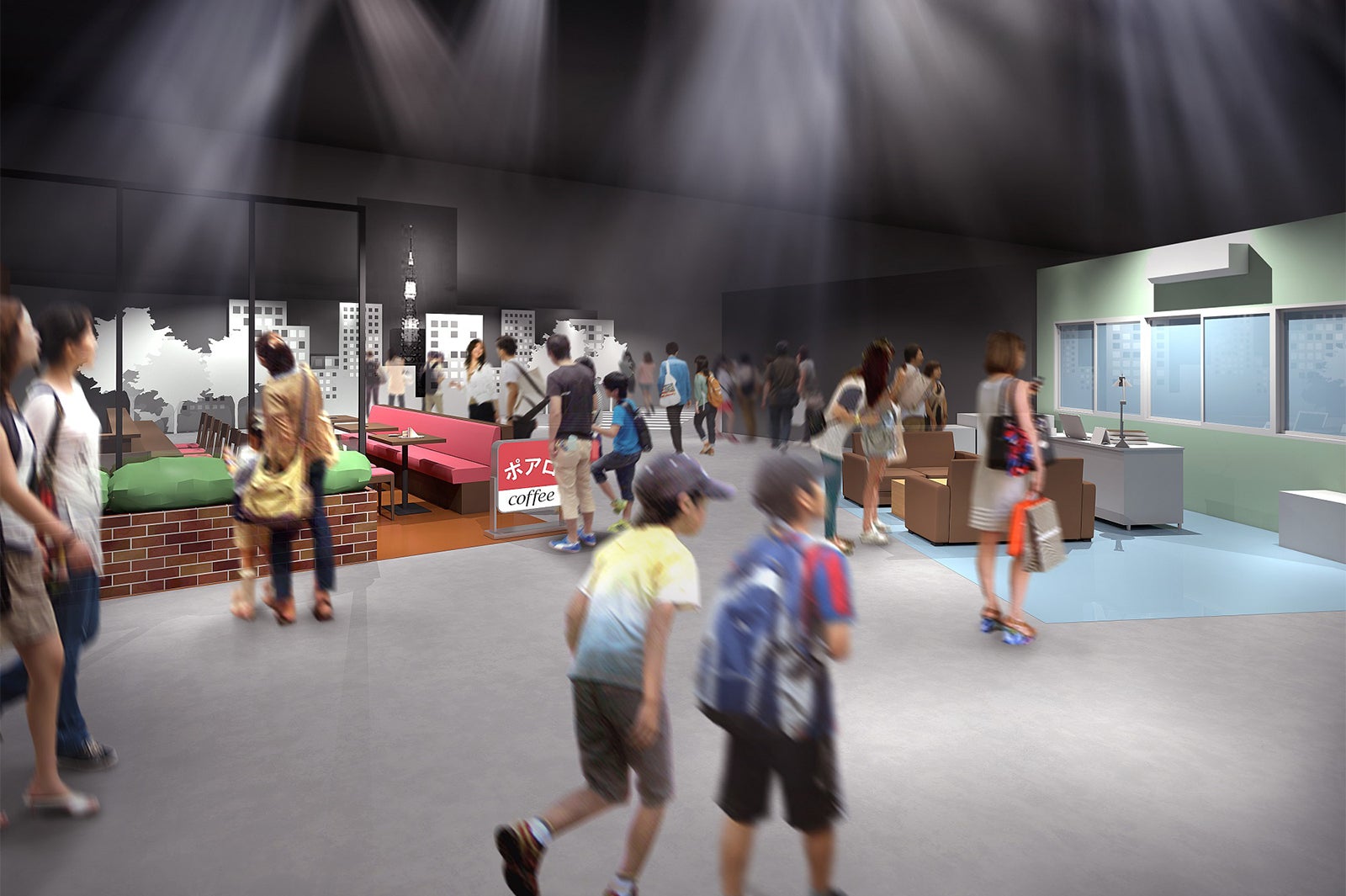 聞き込みエリア （C）青山剛昌／小学館・読売テレビ・TMS 1996