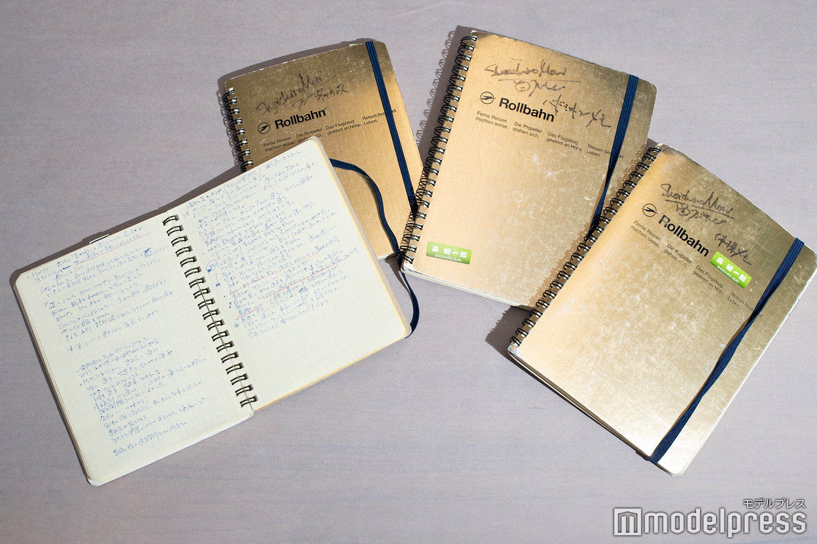 森アナ取材ノート （C）モデルプレス