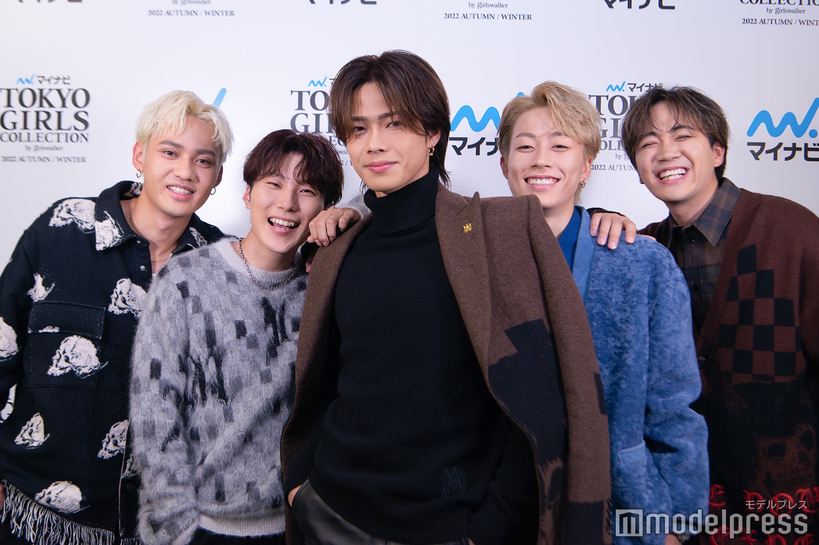 ひゅうが、あむぎり、やまと、ゆうた、うらた／コムドット（C）モデルプレス