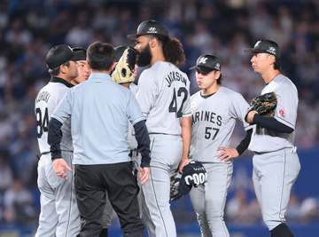 ロッテ3連敗で借金は最多の6 先発ジャクソン乱調6四死球「思い描いたようにできなかった」 寺地2号ソロも空砲