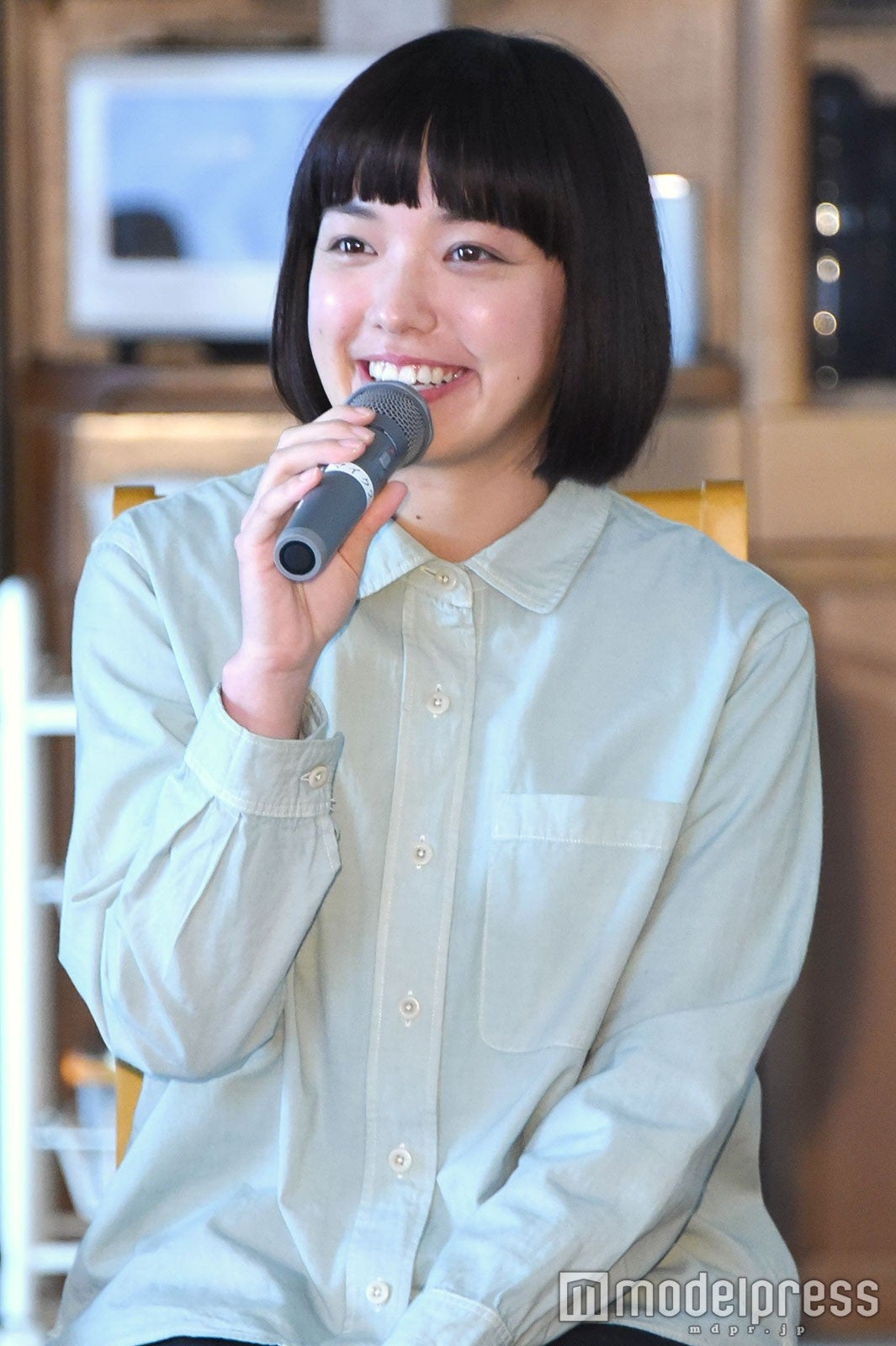 我妻三輪子 （C）モデルプレス