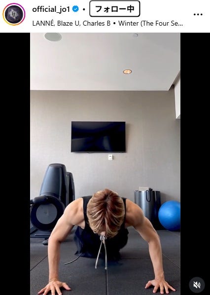 JO1 Instagramより