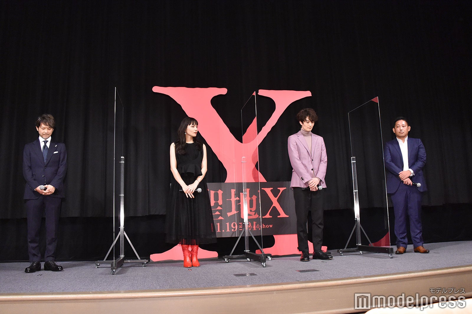 緒形直人、川口春奈、岡田将生、入江悠監督 （C）モデルプレス