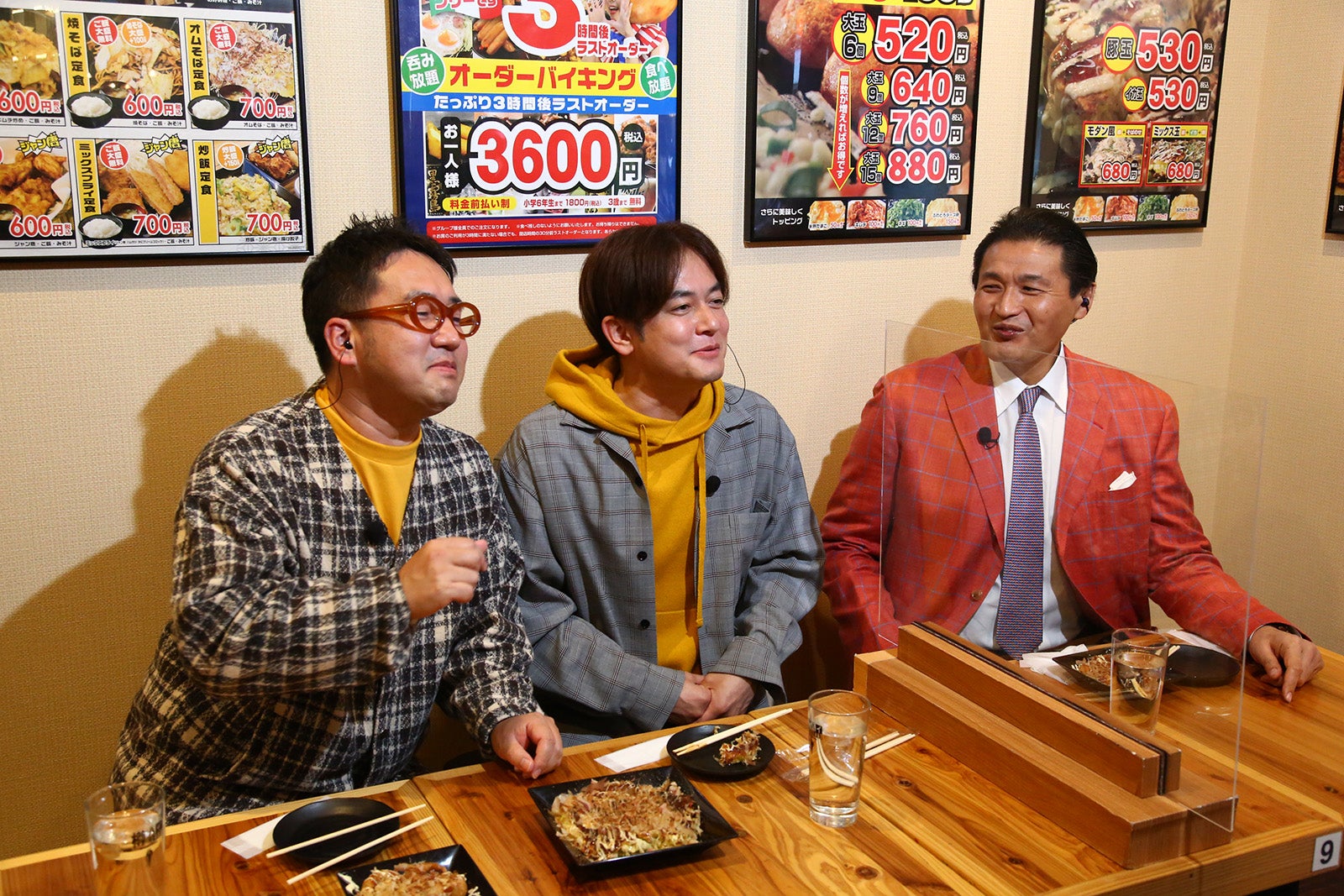 中西茂樹、那須晃行、貴乃花光司 （C）カンテレ