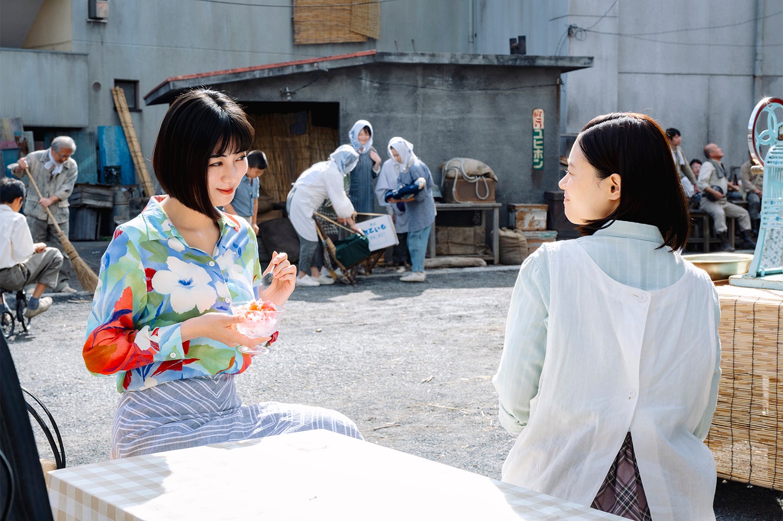 池田エライザ、杉咲花「海に眠るダイヤモンド」第4話（C）TBSスパークル／TBS