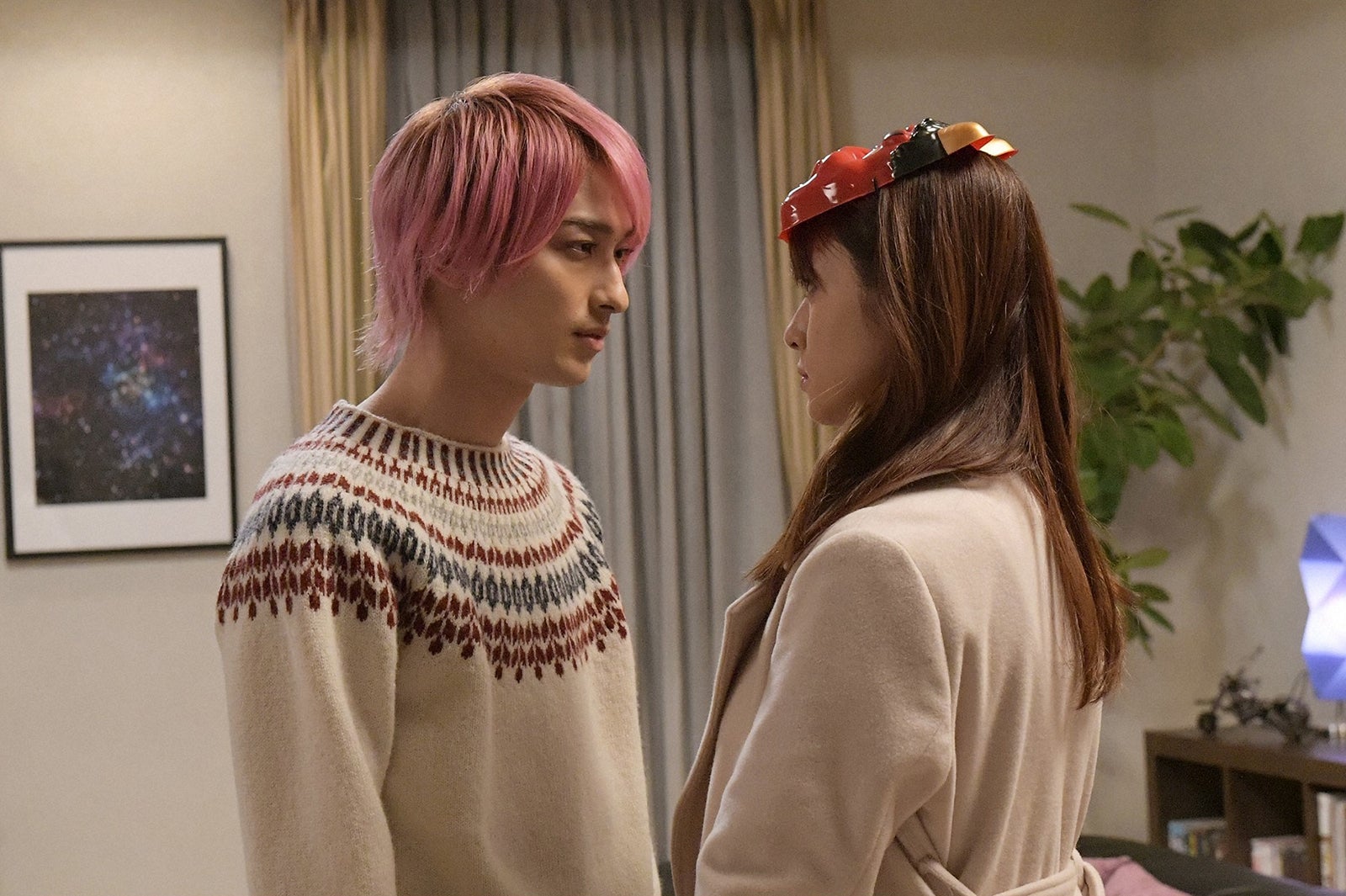 横浜流星、深田恭子／「初めて恋をした日に読む話」第9話より（C）TBS