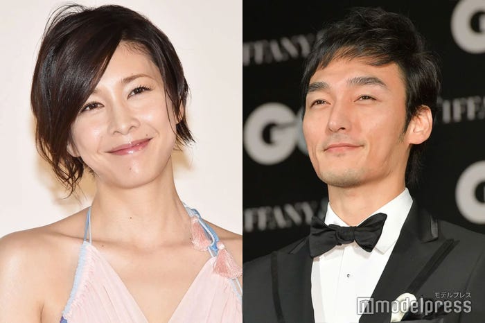 クルミちゃんも交えた3ショットに注目が集まった竹内結子&草なぎ剛 (C)モデルプレス