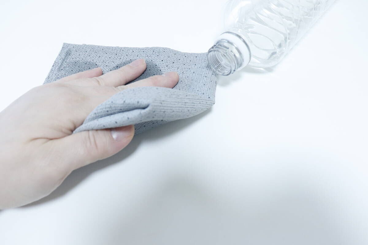 セリアの吸水速乾クロスの使用例
