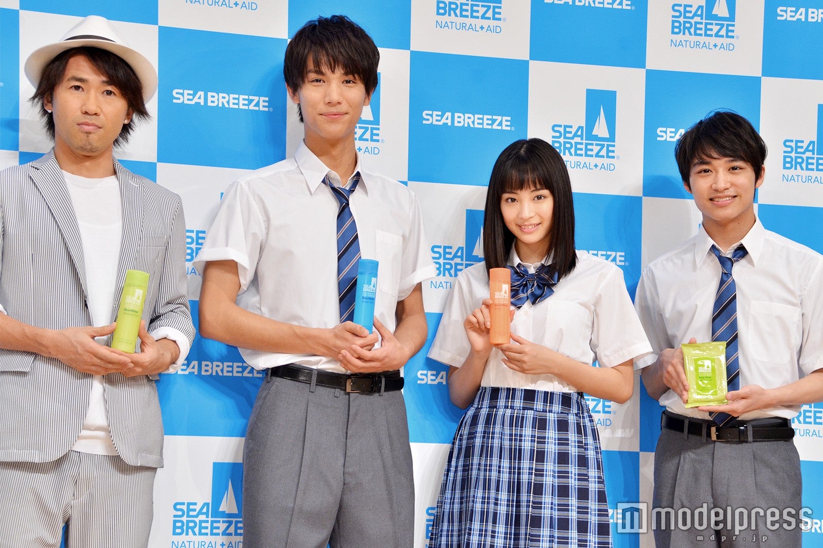 ナオト・インティライミ、中川大志、広瀬すず、松岡広大（C）モデルプレス