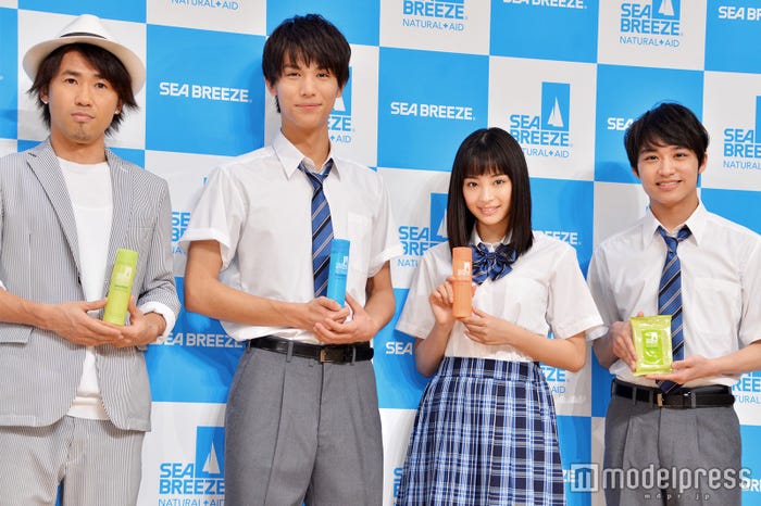 ナオト・インティライミ、中川大志、広瀬すず、松岡広大(C)モデルプレス