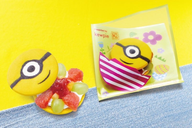 イースター・ミニオン・クッキーサンド～めっちゃフルーツ～600円／画像提供：ユー・エス・ジェイ