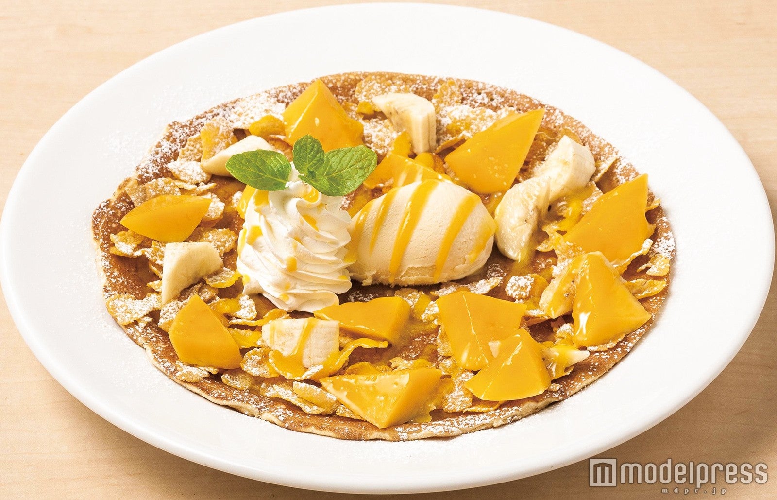 フレッシュマンゴーのガレット／デニーズ