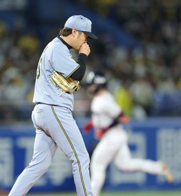 阪神先発の西勇 二回に2者連続被弾 1点差に迫られる