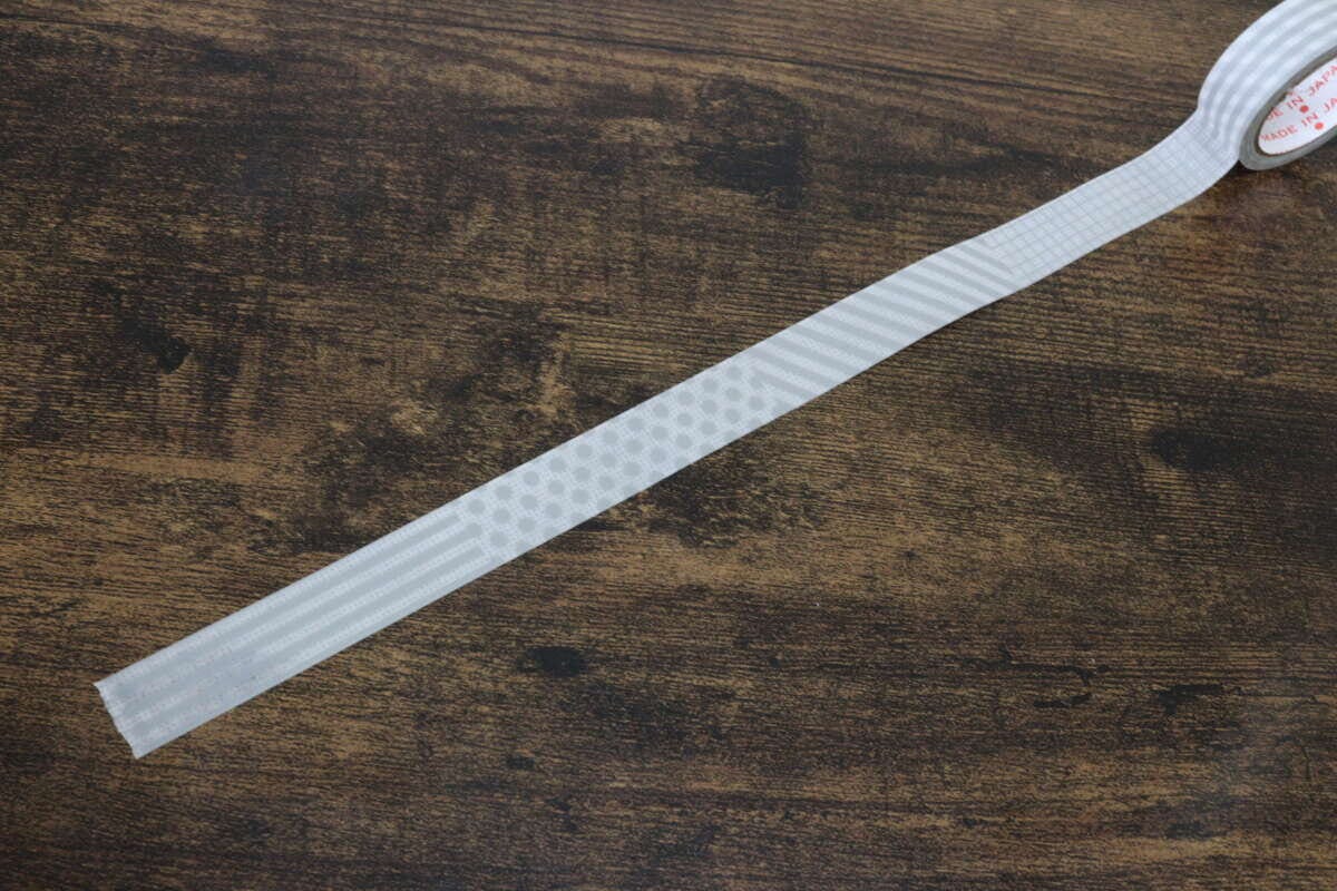 ダイソー　キッチン用ラベルテープ　柄