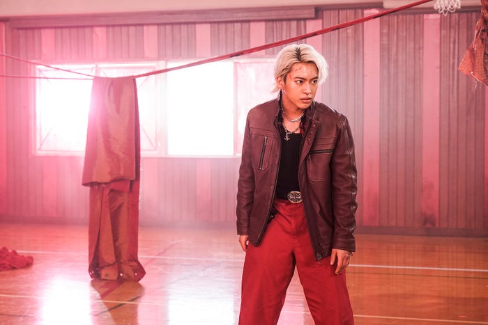 三山凌輝/「HiGH&LOW THE WORST X(クロス)」(C)2022「HiGH&LOW THE WORST X」製作委員会(C)高橋ヒロシ/秋田書店)HI-AX